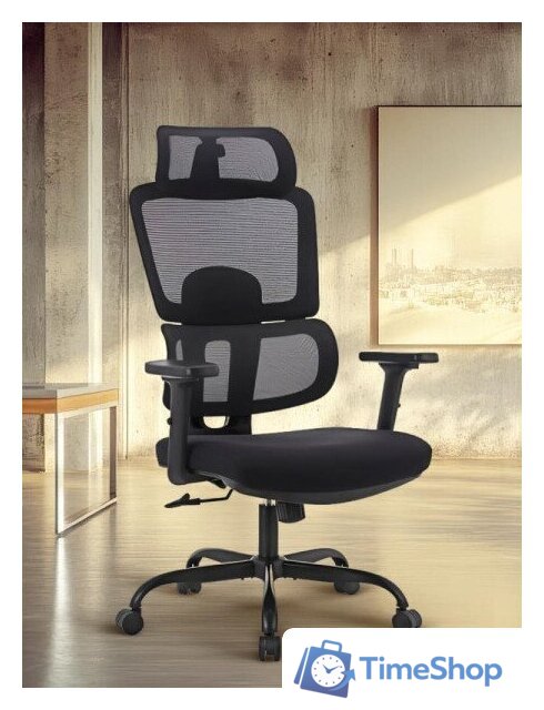 Офисное кресло myroo Office Grace MC094A-BB (black/black) - Изображение №12 — Интернет-магазин Time-Shop