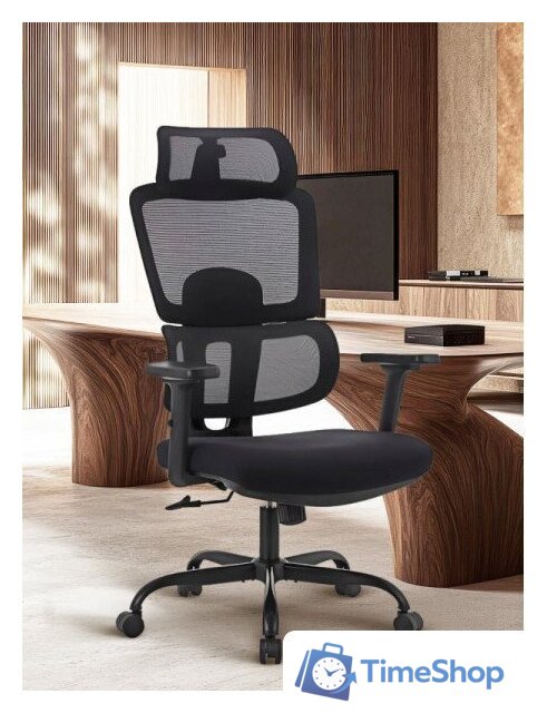 Офисное кресло myroo Office Grace MC094A-BB (black/black) - Изображение №11 — Интернет-магазин Time-Shop