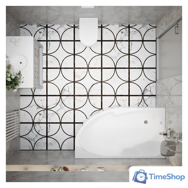 Ванна Triton София 170х95L (с каркасом, экраном, сифоном) - Изображение №3 — Интернет-магазин Time-Shop