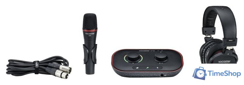 Комплект для звукозаписи Focusrite Vocaster One Studio - Изображение №3 — Интернет-магазин Time-Shop