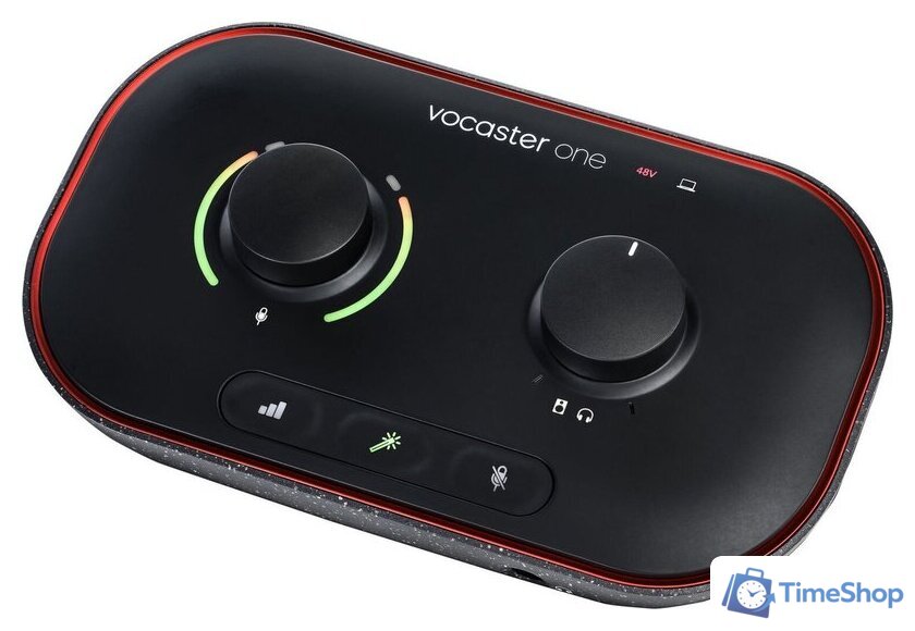 Комплект для звукозаписи Focusrite Vocaster One Studio - Изображение №7 — Интернет-магазин Time-Shop