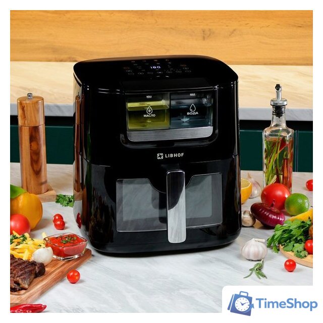 Аэрогриль (аэрофритюрница) Libhof AFR-07 - Изображение №15 — Интернет-магазин Time-Shop