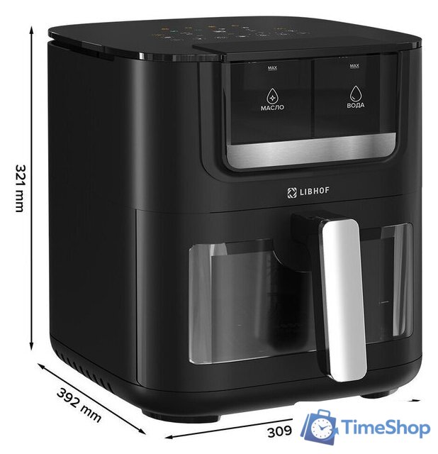 Аэрогриль (аэрофритюрница) Libhof AFR-07 - Изображение №14 — Интернет-магазин Time-Shop