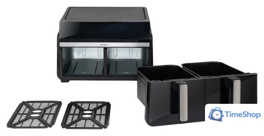 Аэрогриль (аэрофритюрница) Vitek VT-AF1001 - Изображение №8 — Интернет-магазин Time-Shop