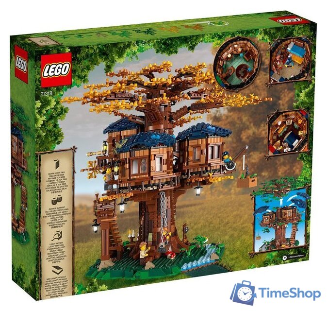 Конструктор LEGO Ideas 21318 Дом на дереве - Изображение №2 — Интернет-магазин Time-Shop