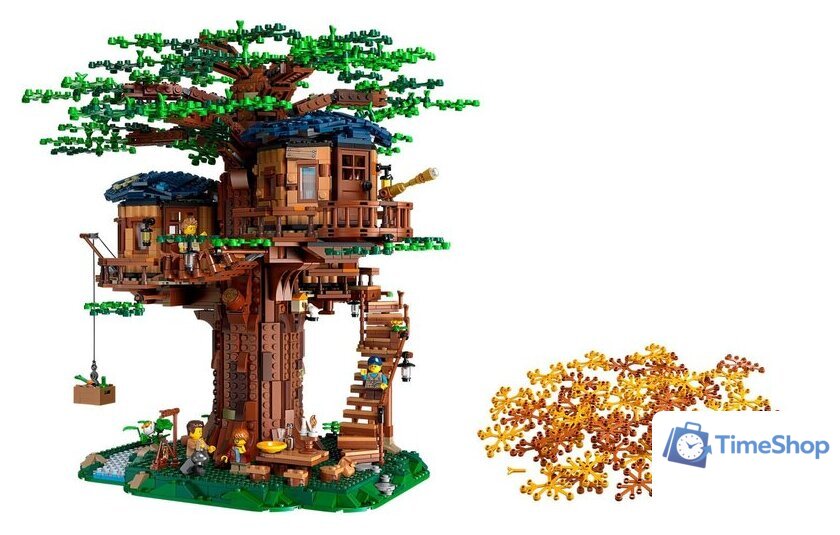 Конструктор LEGO Ideas 21318 Дом на дереве - Изображение №3 — Интернет-магазин Time-Shop