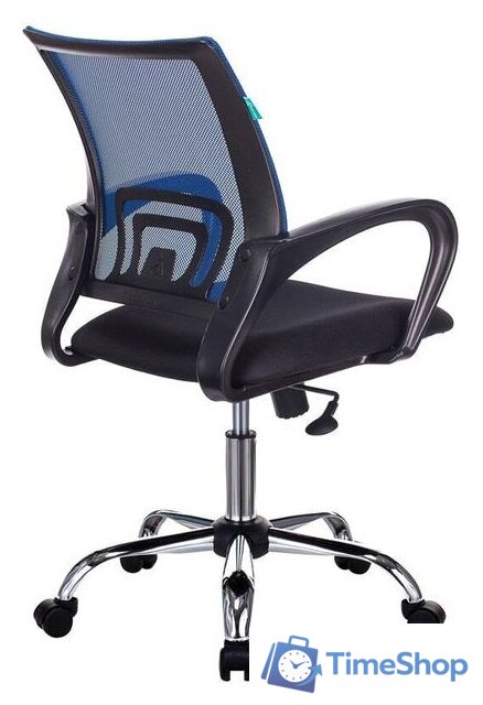 Офисное кресло Бюрократ CH-695N/SL/BL/TW-11 (черный/синий) - Изображение №4 — Интернет-магазин Time-Shop