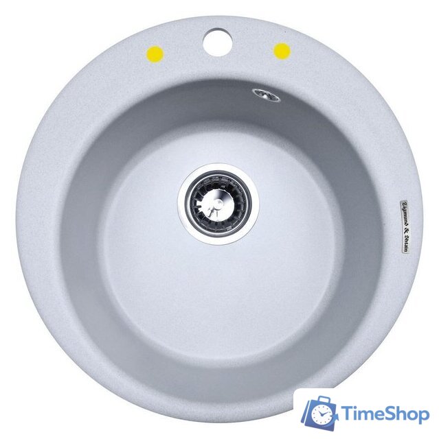 Кухонная мойка Zigmund & Shtain Kreis 480 (млечный путь) - Изображение №1 — Интернет-магазин Time-Shop