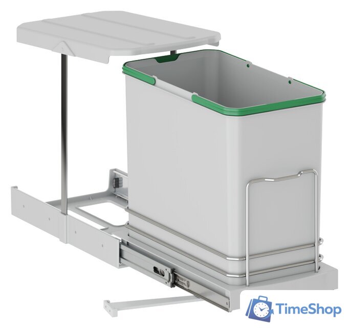 Мусорное ведро Starax S-2571-G 24 л (серый) - Изображение №1 — Интернет-магазин Time-Shop