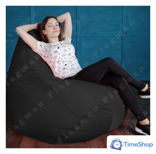 Кресло-мешок Flagman Груша Мега Г3.1-11 (темно-серый) - Изображение №11 — Интернет-магазин Time-Shop