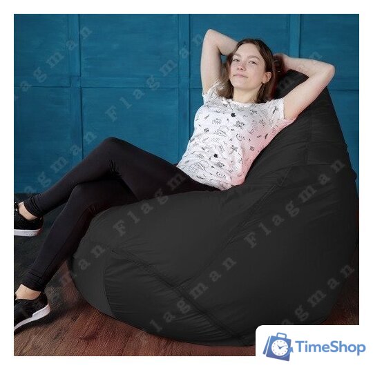 Кресло-мешок Flagman Груша Мега Г3.1-11 (темно-серый) - Изображение №12 — Интернет-магазин Time-Shop