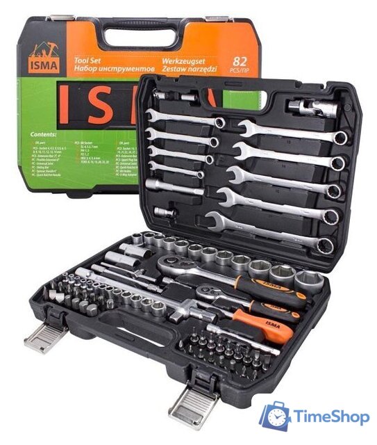 Универсальный набор инструментов ISMA 4821-5(50773) - Изображение №4 — Интернет-магазин Time-Shop