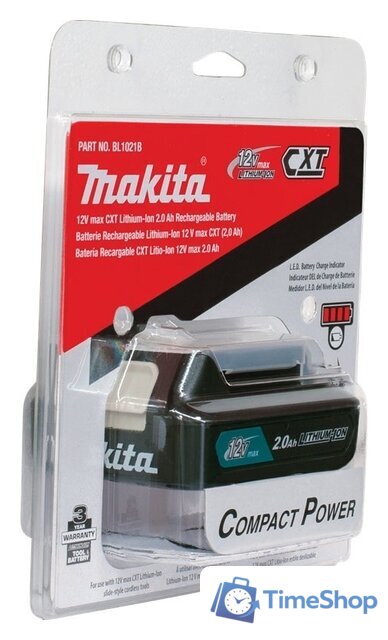 Аккумулятор Makita BL1021B (12В/2 Ah) - Изображение №17 — Интернет-магазин Time-Shop