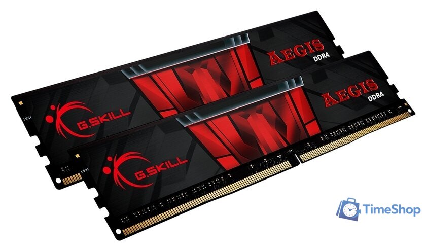 Оперативная память G.Skill Aegis 2x8GB DDR4 PC4-25600 F4-3200C16D-16GIS - Изображение №2 — Интернет-магазин Time-Shop