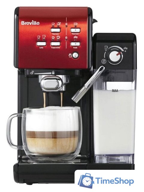 Рожковая кофеварка Breville Prima Latte II VCF109X - Изображение №1 — Интернет-магазин Time-Shop