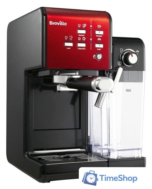 Рожковая кофеварка Breville Prima Latte II VCF109X - Изображение №4 — Интернет-магазин Time-Shop