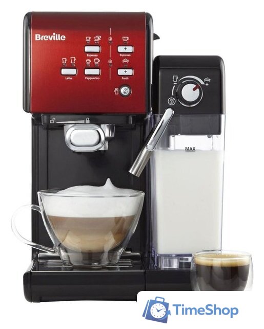 Рожковая кофеварка Breville Prima Latte II VCF109X - Изображение №12 — Интернет-магазин Time-Shop