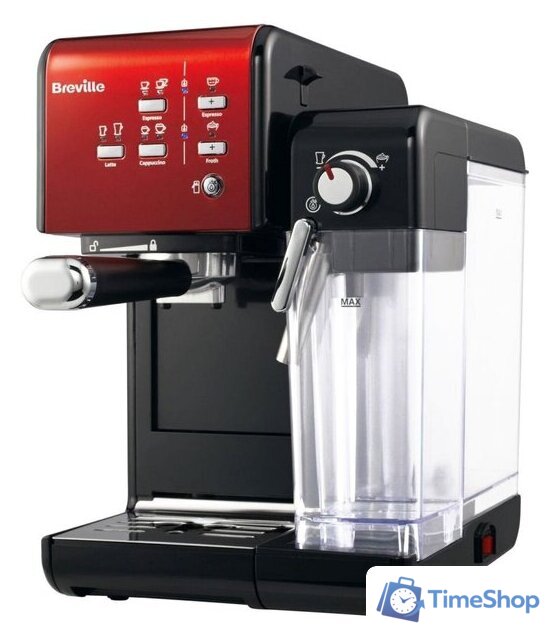 Рожковая кофеварка Breville Prima Latte II VCF109X - Изображение №5 — Интернет-магазин Time-Shop
