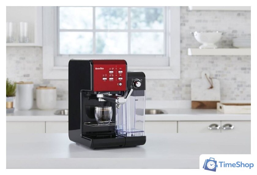 Рожковая кофеварка Breville Prima Latte II VCF109X - Изображение №14 — Интернет-магазин Time-Shop