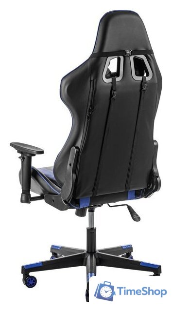Игровое (геймерское) кресло Mio Tesoro Winner 8051 (черный/синий) - Изображение №5 — Интернет-магазин Time-Shop