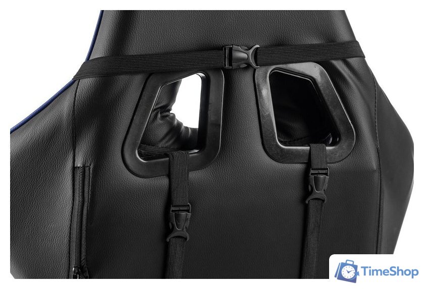 Игровое (геймерское) кресло Mio Tesoro Winner 8051 (черный/синий) - Изображение №10 — Интернет-магазин Time-Shop