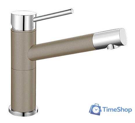 Смеситель Blanco Alta Compact Silgranit (серый беж) [517633] - Изображение №1 — Интернет-магазин Time-Shop