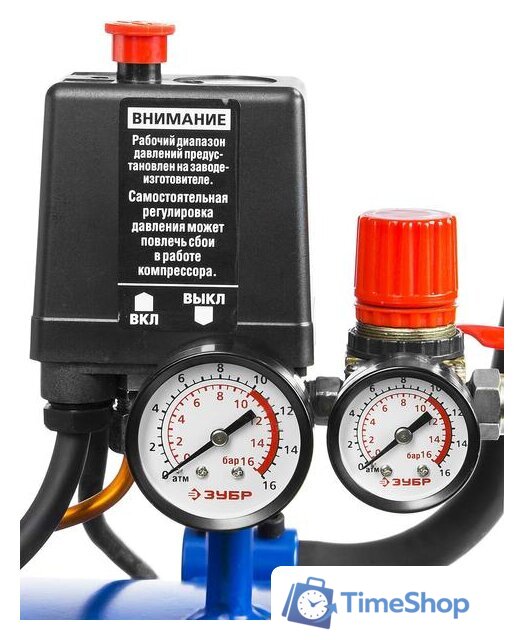 Компрессор Зубр ЗКПМ-440-100-Р-2.2 - Изображение №6 — Интернет-магазин Time-Shop