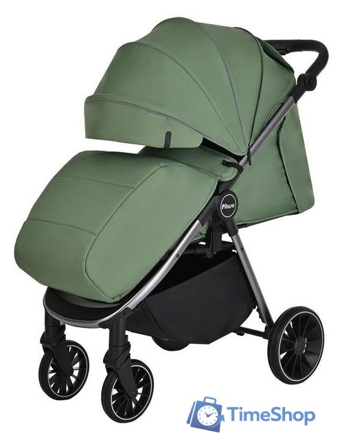 Коляска прогулочная «книга» Pituso Ruta (зеленый) - Изображение №5 — Интернет-магазин Time-Shop