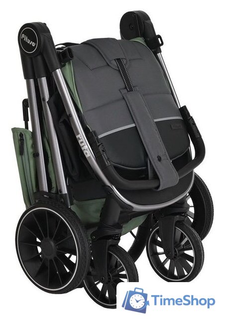 Коляска прогулочная «книга» Pituso Ruta (зеленый) - Изображение №9 — Интернет-магазин Time-Shop