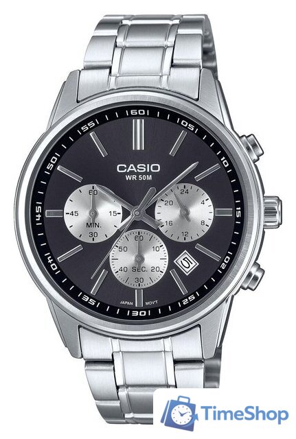 Наручные часы Casio MTP-E515D-1A - Изображение №1 — Интернет-магазин Time-Shop