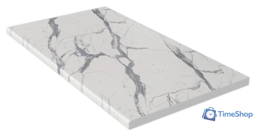 Кухонный модуль Интерлиния Мила Пластик 3.6 (шторм/шторм/белый гранит) - Изображение №4 — Интернет-магазин Time-Shop