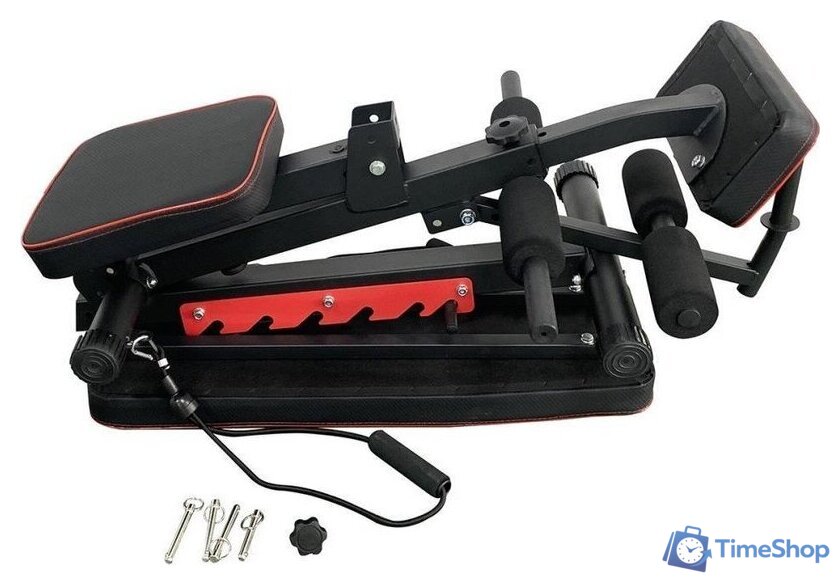 Силовая скамья Calviano 1003 (черный/красный) - Изображение №2 — Интернет-магазин Time-Shop