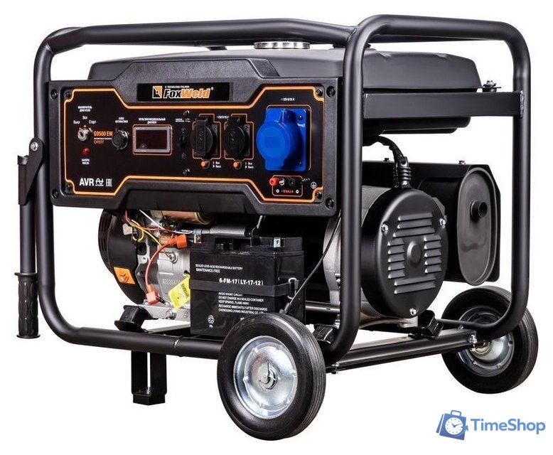 Бензиновый генератор FoxWeld Expert G9500 EW - Изображение №4 — Интернет-магазин Time-Shop