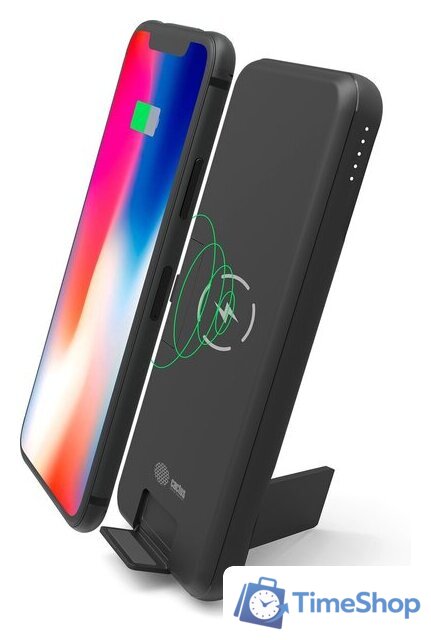 Внешний аккумулятор CACTUS CS-PBFSQT-10000 (черный) - Изображение №3 — Интернет-магазин Time-Shop