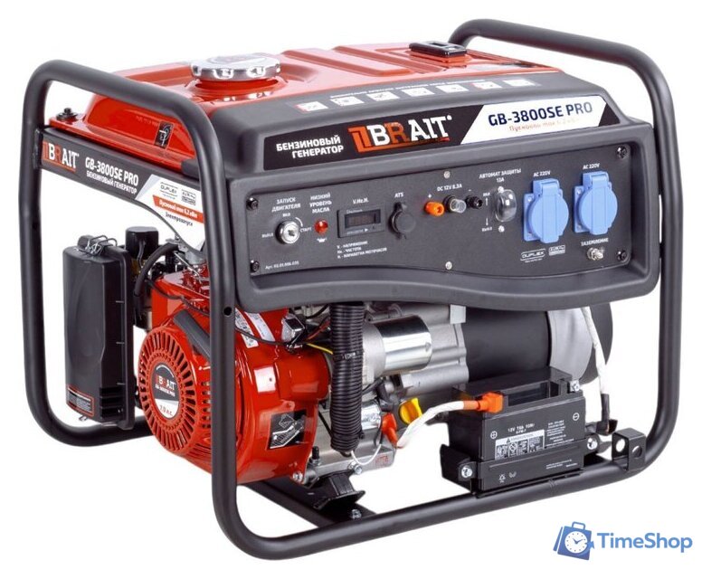 Бензиновый генератор Brait GB-3800SE PRO - Изображение №1 — Интернет-магазин Time-Shop