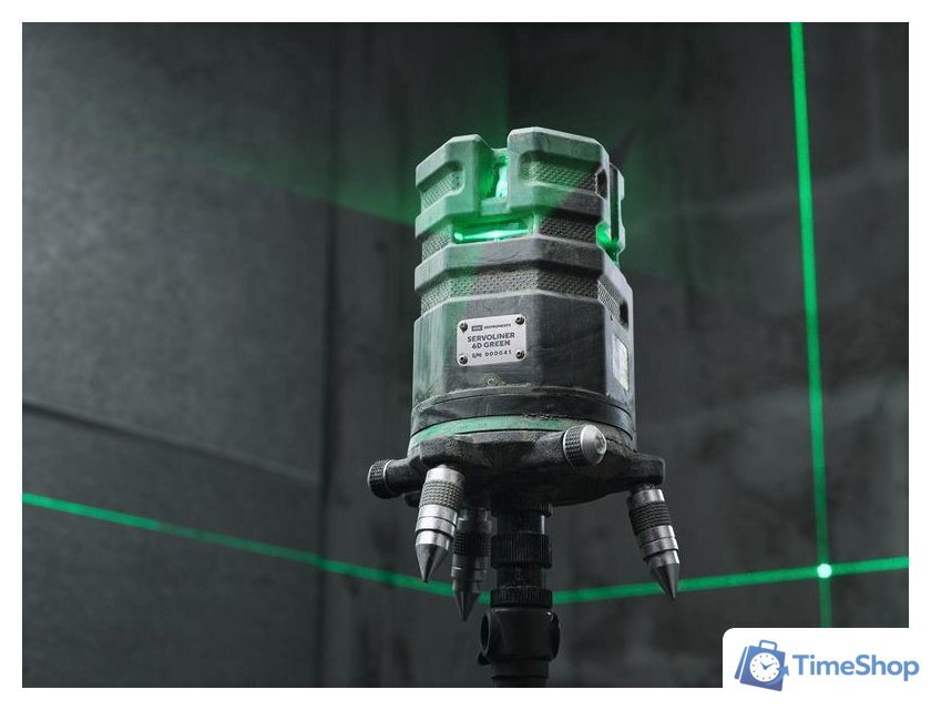 Лазерный нивелир ADA Instruments 6D Servoliner Green А00622 - Изображение №21 — Интернет-магазин Time-Shop