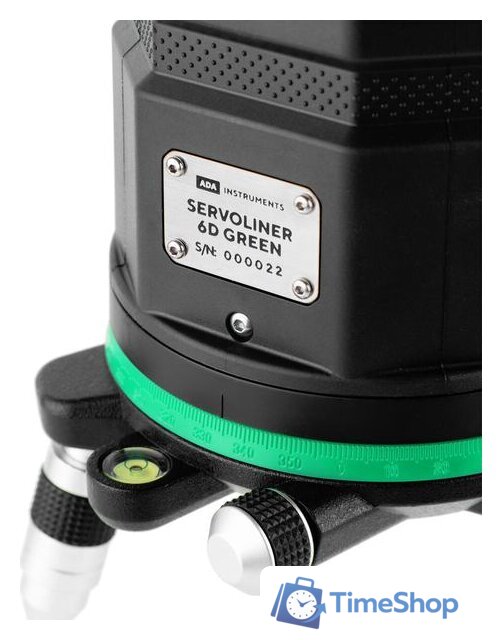 Лазерный нивелир ADA Instruments 6D Servoliner Green А00622 - Изображение №12 — Интернет-магазин Time-Shop