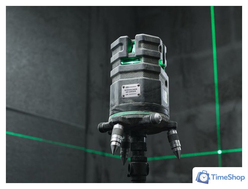Лазерный нивелир ADA Instruments 6D Servoliner Green А00622 - Изображение №22 — Интернет-магазин Time-Shop