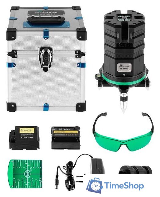 Лазерный нивелир ADA Instruments 6D Servoliner Green А00622 - Изображение №1 — Интернет-магазин Time-Shop