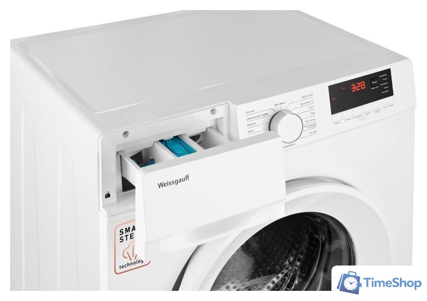 Стиральная машина Weissgauff WM 46106 Steam - Изображение №4 — Интернет-магазин Time-Shop