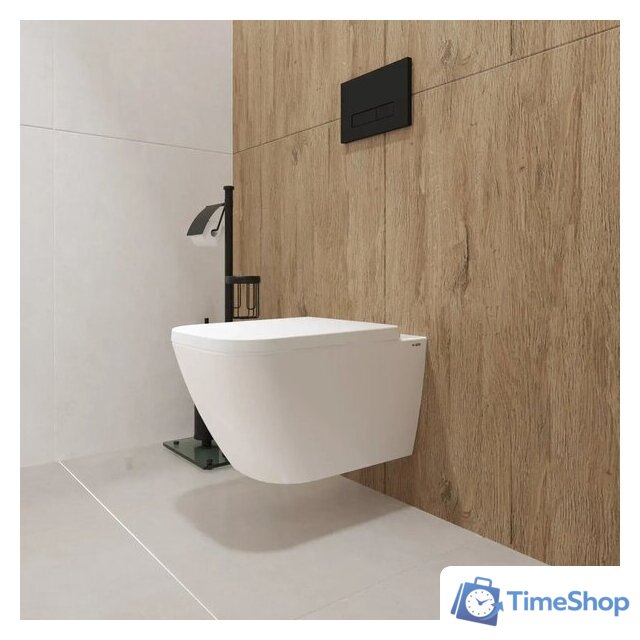 Унитаз подвесной Lauter Nuremberg 21811 + 21901002 (белый, с кнопкой смыва 219702J белый) - Изображение №22 — Интернет-магазин Time-Shop