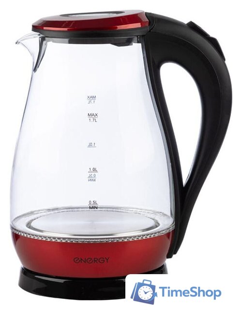 Электрический чайник Energy E-204 (красный) - Изображение №3 — Интернет-магазин Time-Shop