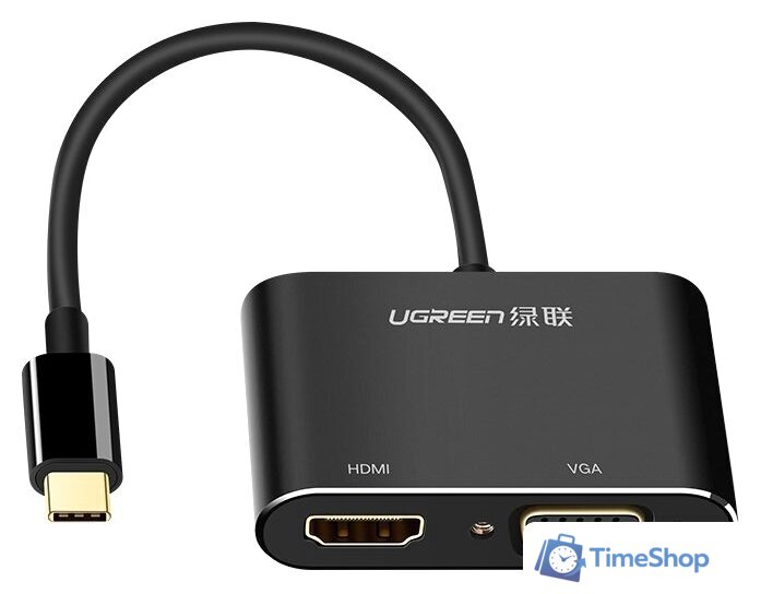 Адаптер Ugreen CM162 50505 (черный) - Изображение №1 — Интернет-магазин Time-Shop