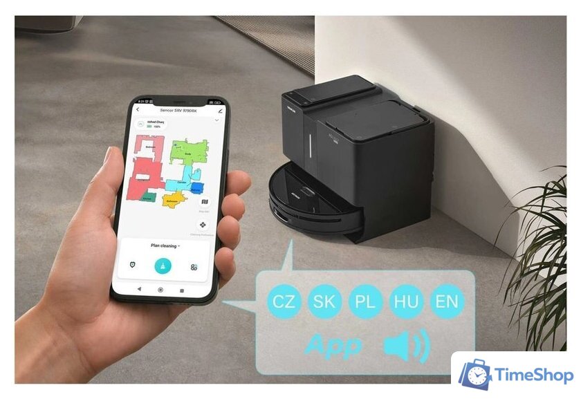 Робот-пылесос Sencor SRV 9790BK - Изображение №14 — Интернет-магазин Time-Shop