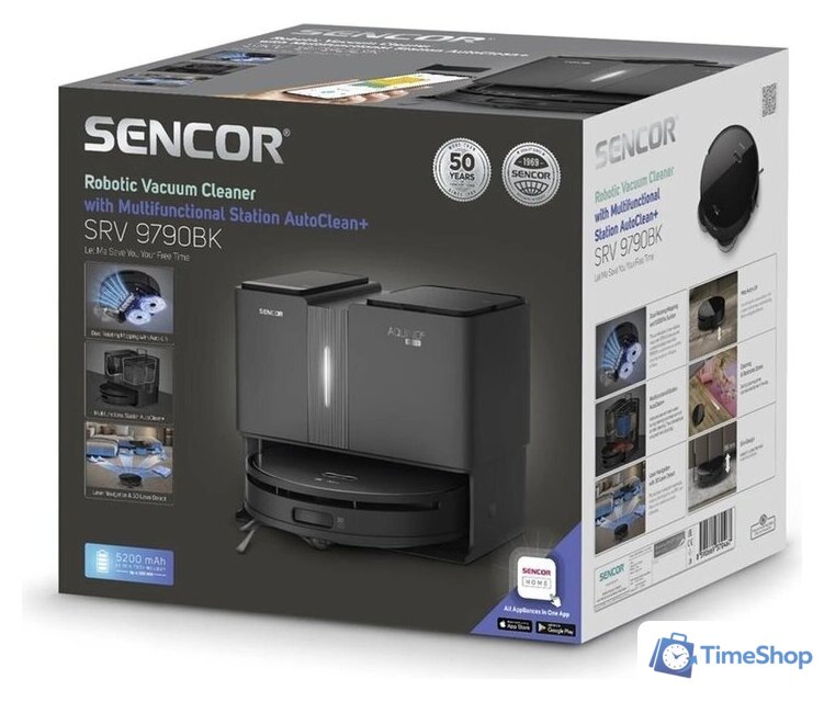 Робот-пылесос Sencor SRV 9790BK - Изображение №20 — Интернет-магазин Time-Shop