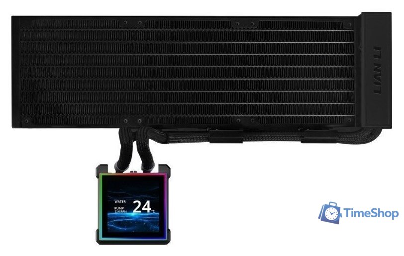Радиатор системы жидкостного охлаждения Lian Li HydroShift II LCD-S 360N G89.GHS2LCDS36NB.R0 - Изображение №3 — Интернет-магазин Time-Shop