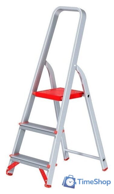 Лестница-стремянка Новая высота NV 311 алюминиевая профессиональная 3 ступени - Изображение №2 — Интернет-магазин Time-Shop