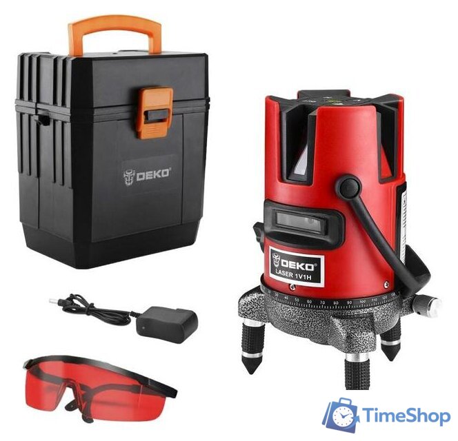 Лазерный нивелир Deko DKLL02RB Set4 065-0276 - Изображение №1 — Интернет-магазин Time-Shop