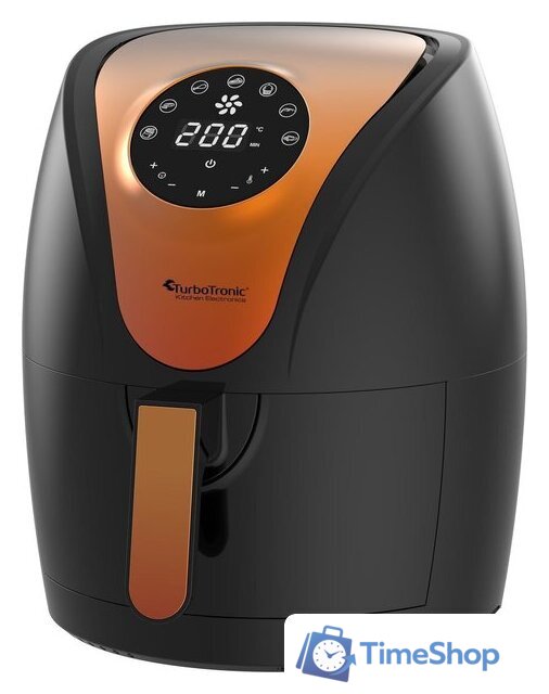 Аэрогриль (аэрофритюрница) TurboTronic TT-AF9D (черный) - Изображение №2 — Интернет-магазин Time-Shop