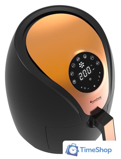 Аэрогриль (аэрофритюрница) TurboTronic TT-AF9D (черный) - Изображение №3 — Интернет-магазин Time-Shop